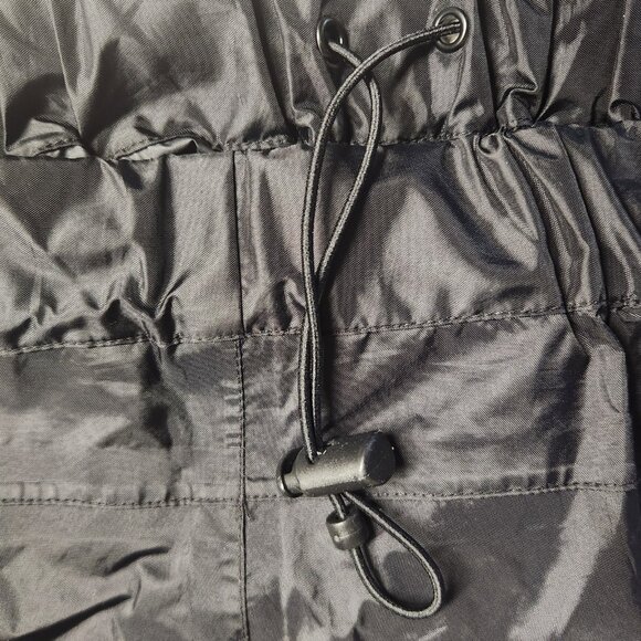 Mens XL FirstGear Motorcycle Wind Water Resistant Pants Black w/Reflective Trim - Picture 3 of 8